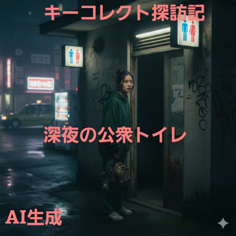 深夜の公衆トイレ