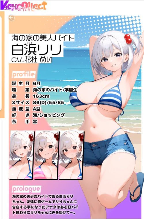 白浜リリプロフィール